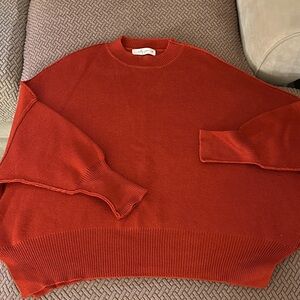 Cozy Red Sweater for Men